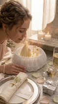 Load image into Gallery viewer, Centre Piece- Double Glass Bowl