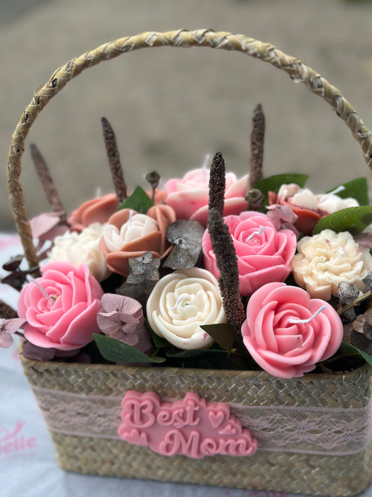 Mother’s Candle Garden Basket