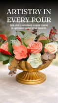 Load image into Gallery viewer, The Garden Embrace Candle Bouquet
