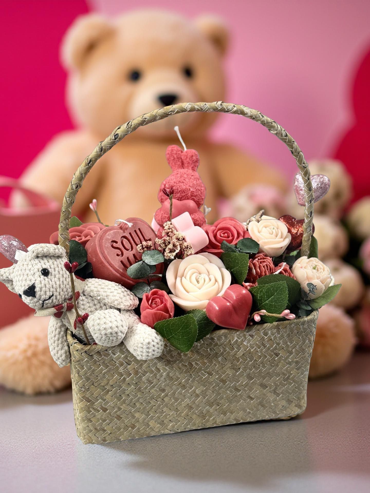 Maison d’Amour Candle Basket