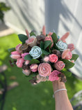Load image into Gallery viewer, The Garden Embrace Candle Bouquet
