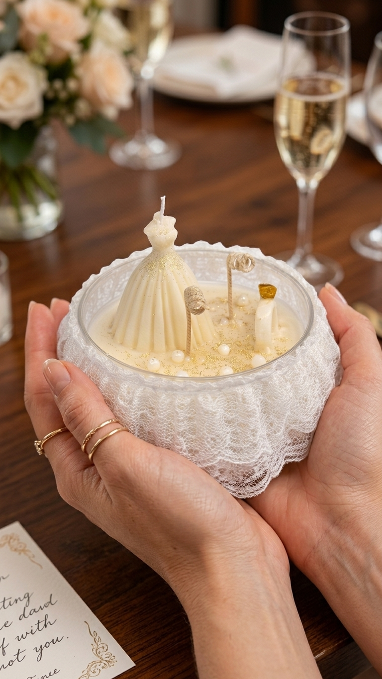 Centre Piece- Double Glass Bowl