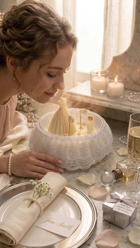 Centre Piece- Double Glass Bowl