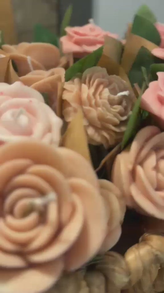 Single Flower Candle
